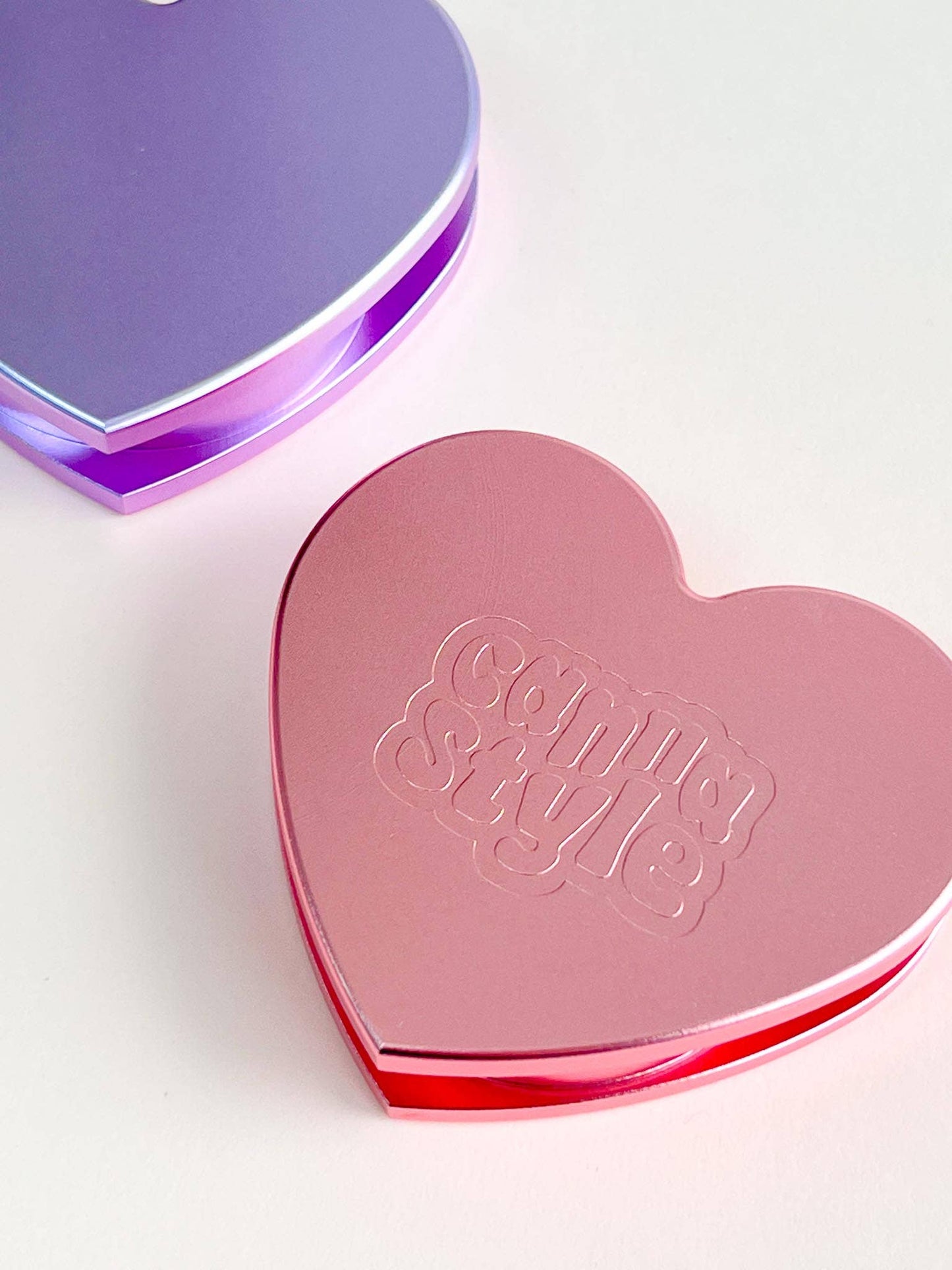 2-PIECE HEART GRINDER: PURPLE