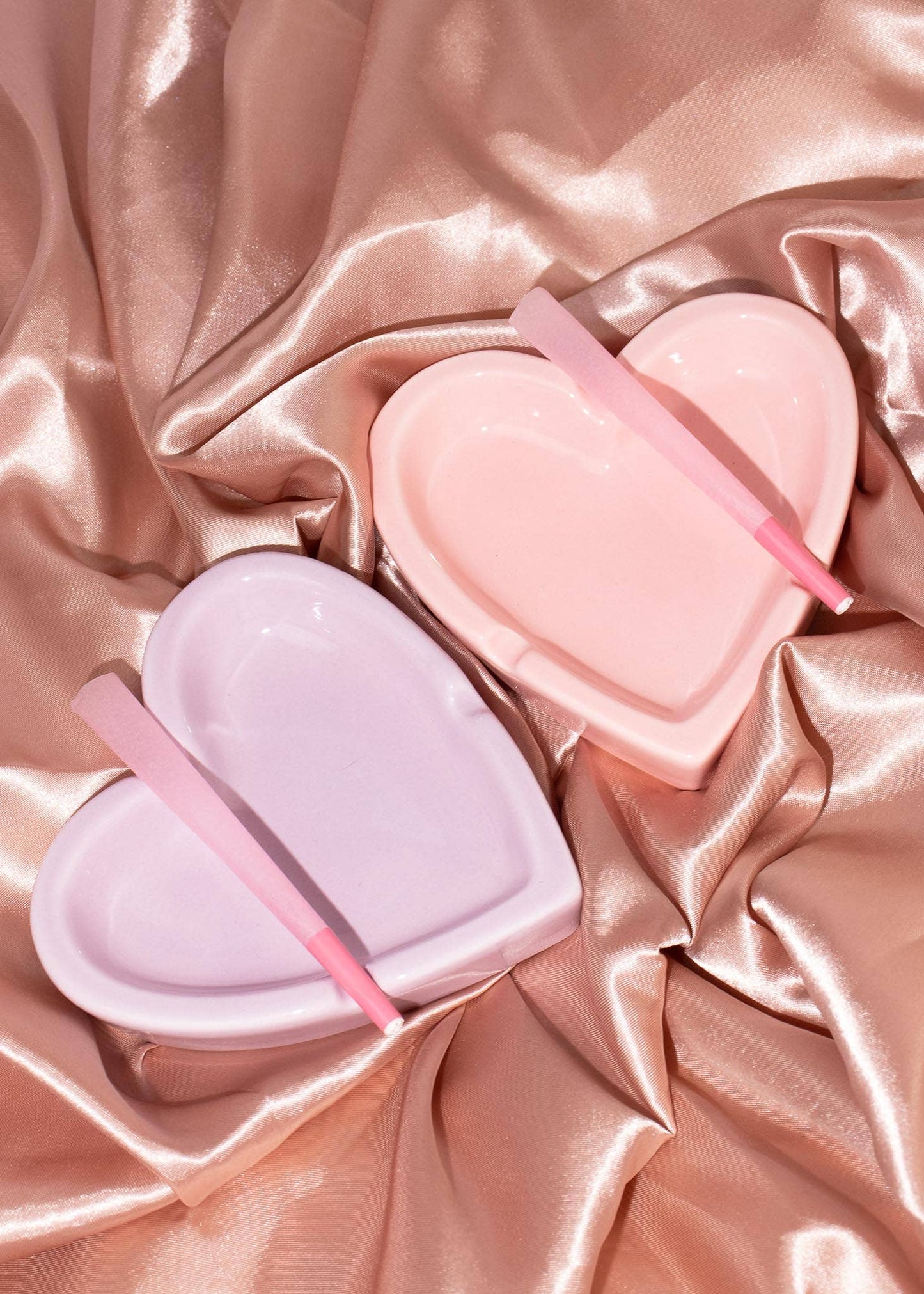 CANDY HEART ASHTRAY: LAVENDER